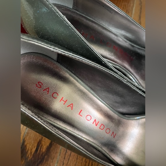 Sacha London gorgeous silver heels - Picture 5 of 5